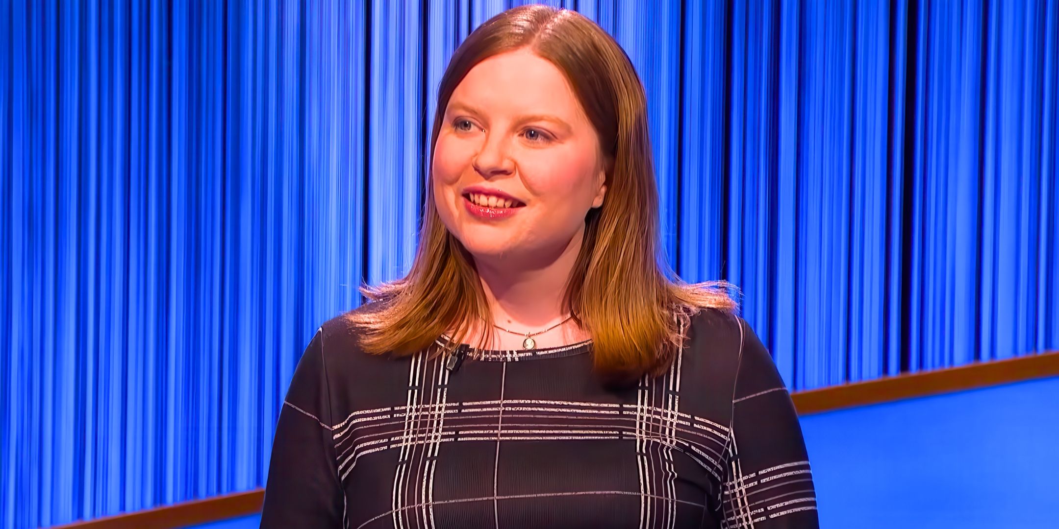 Jeopardy! Masters' Adriana Harmeyer smiles