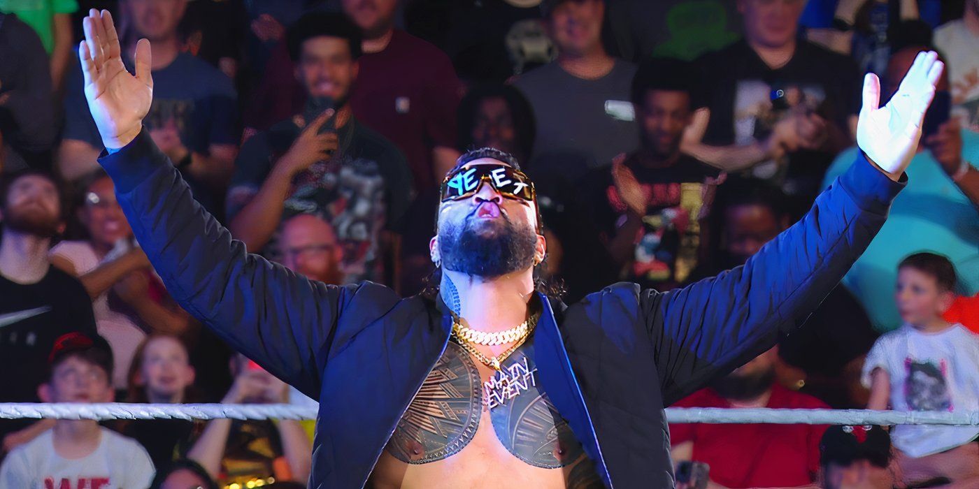 Jey Uso prima del suo incontro con Seth Rollins