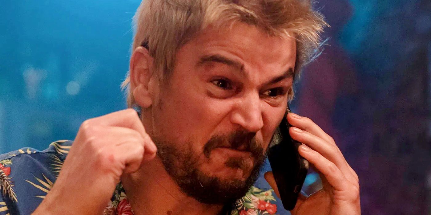Josh Hartnett about to curse on the phone in Fight or Flight