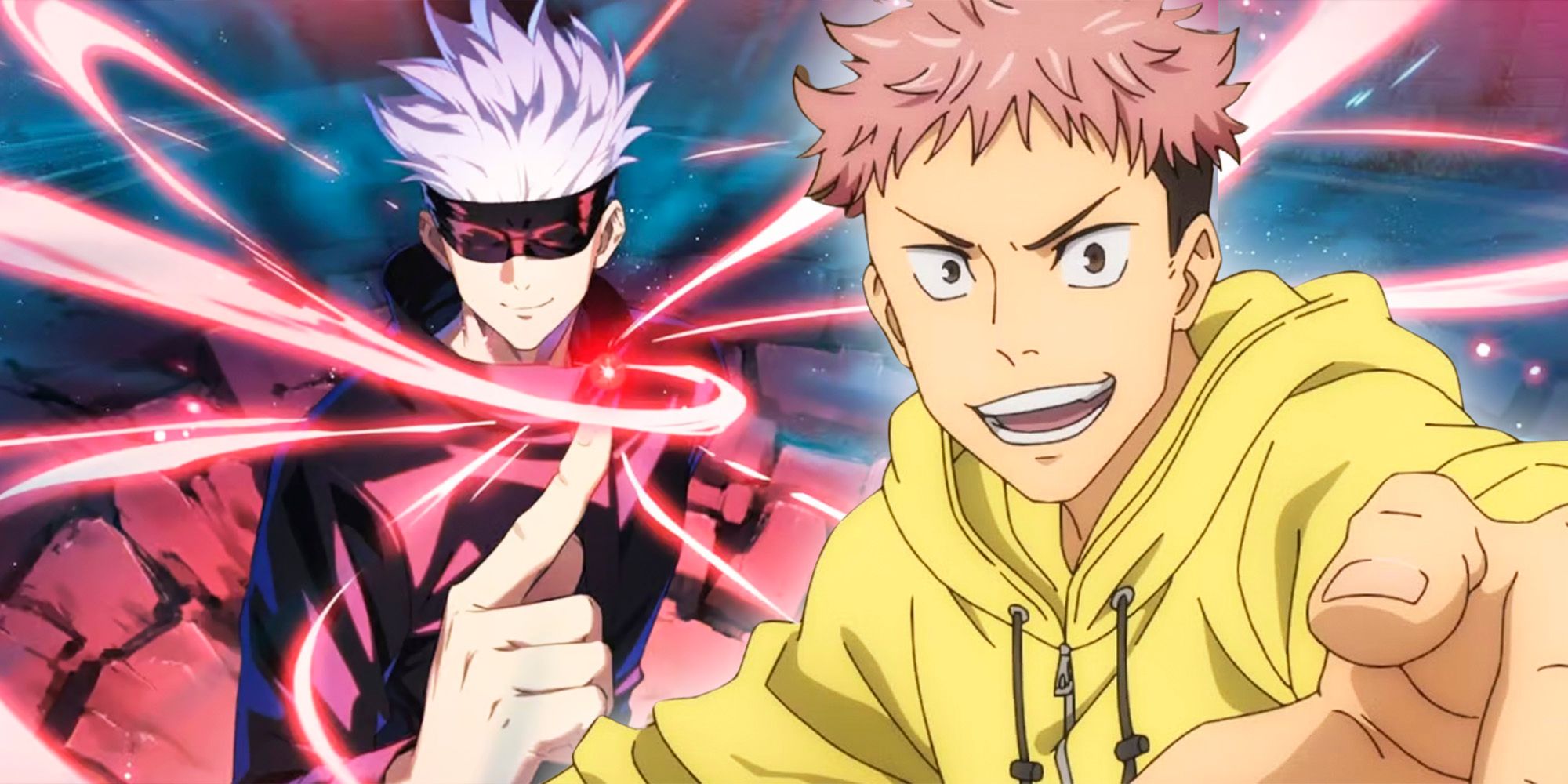jujutsu-kaisen-itadori-and-gojo Com o anime chinês em ascensão, o estúdio de Jujutsu Kaisen acredita que o Japão está com problemas