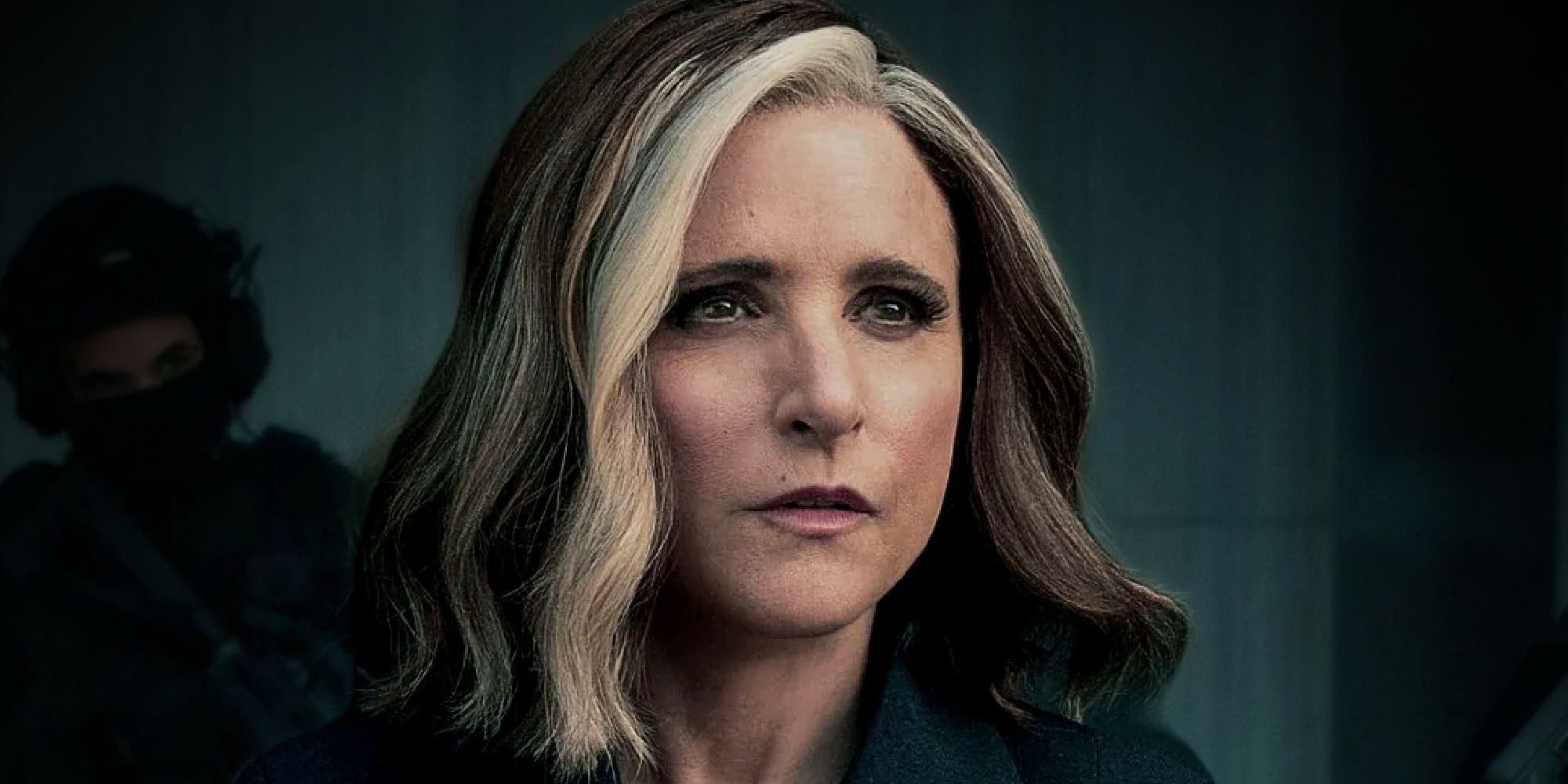 Julia Louis-Dreyfus' Valentina Allegra de Fontaine a.k.a. Val faces the team in Thunderbolts