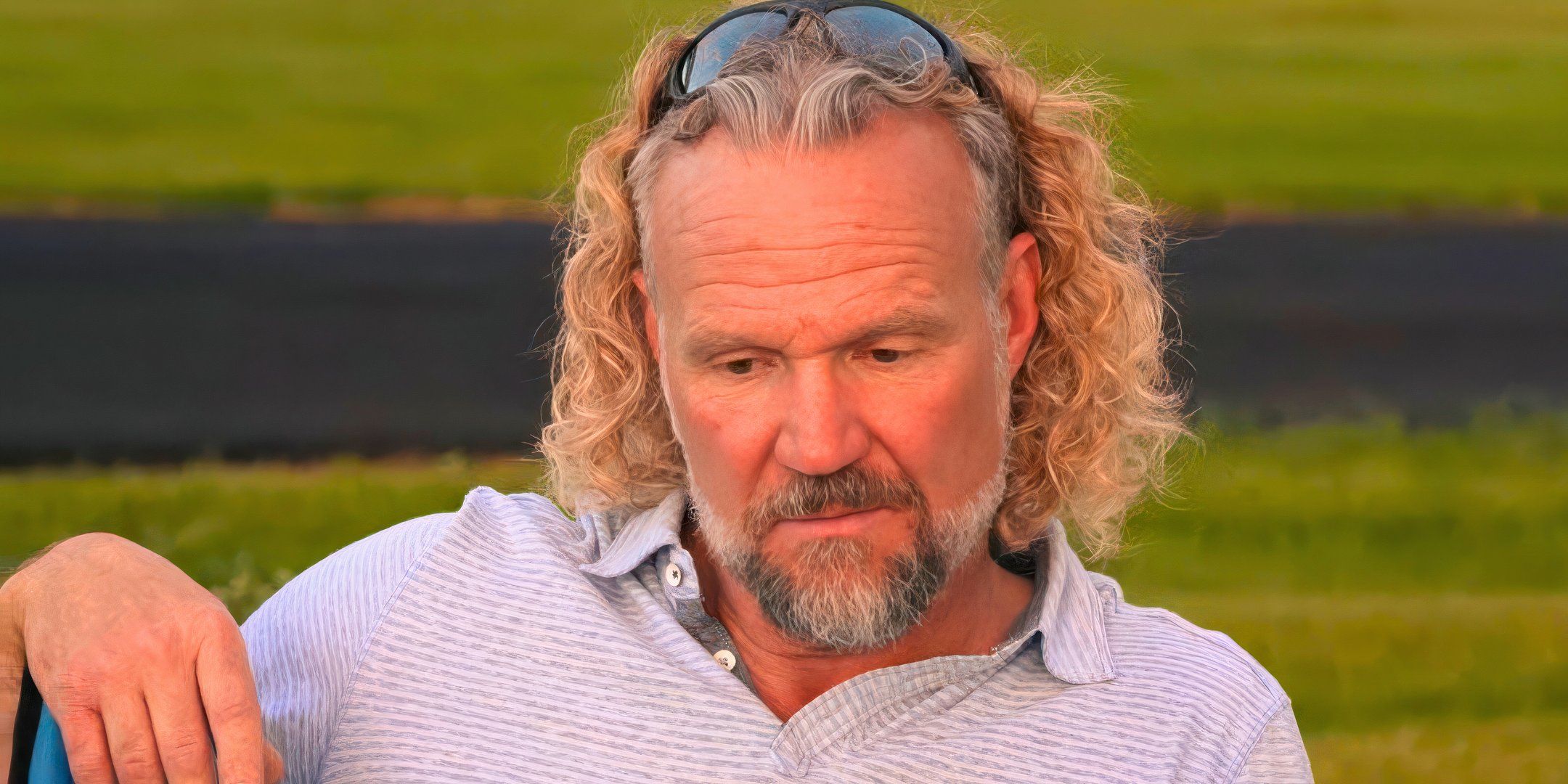 Kody Brown Sister Wives Season 19 looking down sad