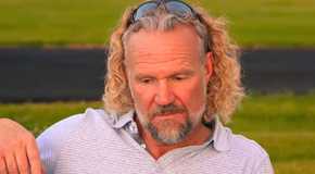 Kody Brown from Sister Wives Season 19 looking down and appearing to be sad