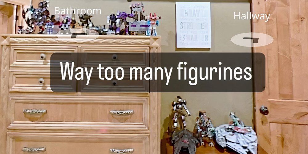 Sister Wives' Kody Brown&rsquo;s doll collection including a Millennium Falcon