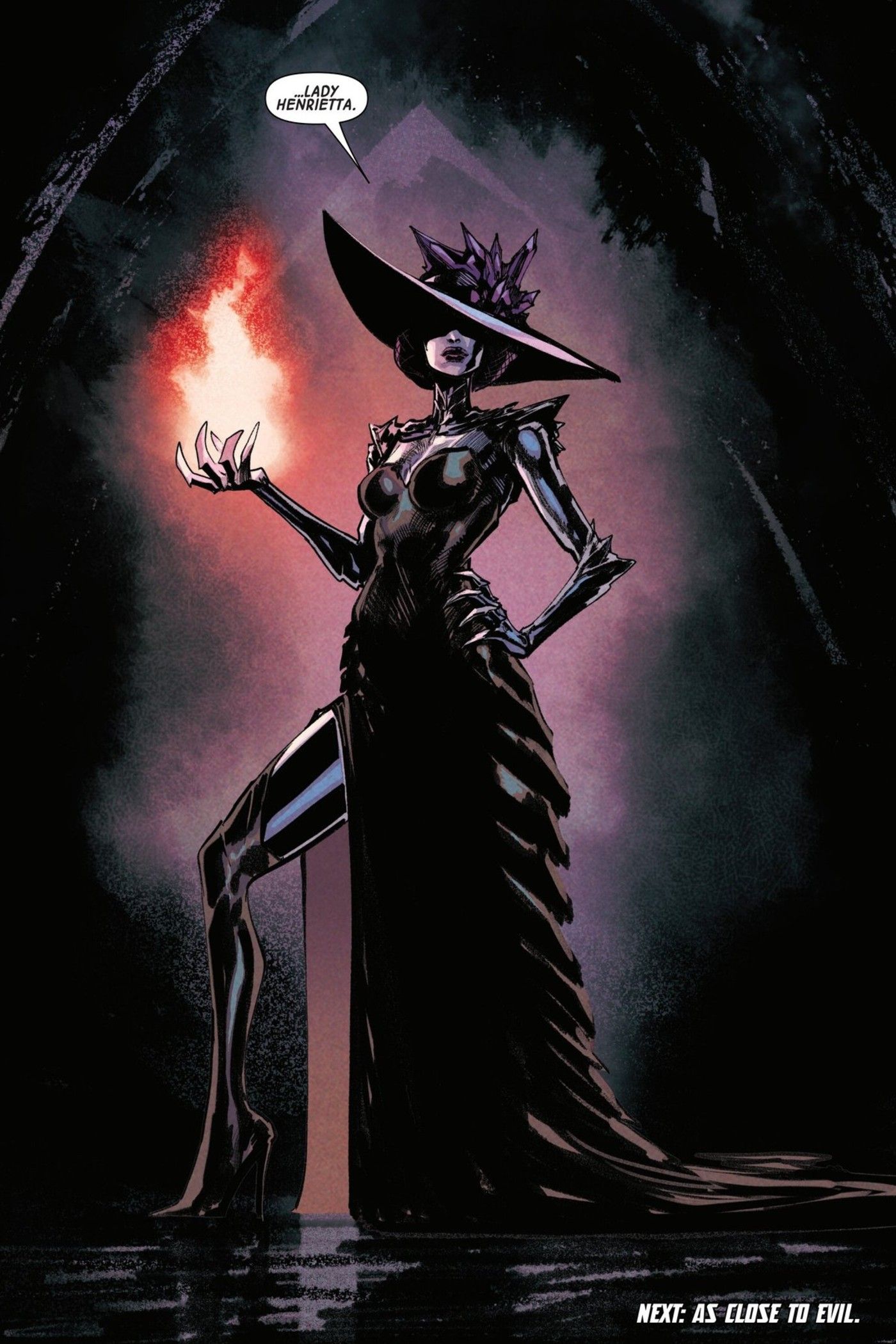Lady Henrietta Henry Benjamin på sista sidan av Uncanny X-Men #14