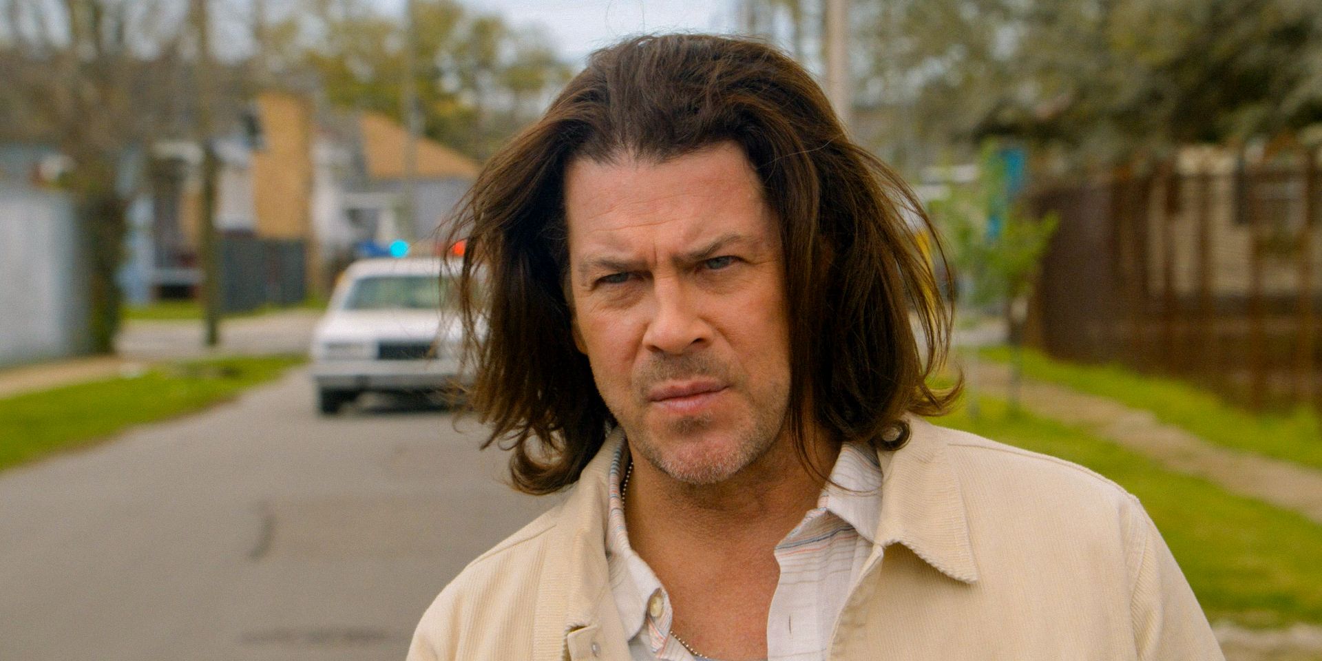 Eliot Spencer (Christian Kane) with a focused look in Leverage- Redemption Season 3 Ep 7