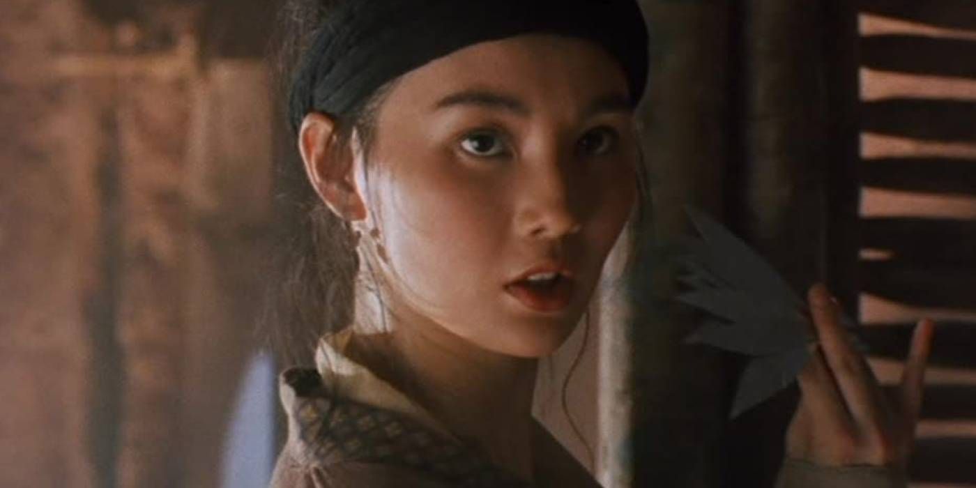 Maggie Cheung as Jade in New Dragon Gate Inn