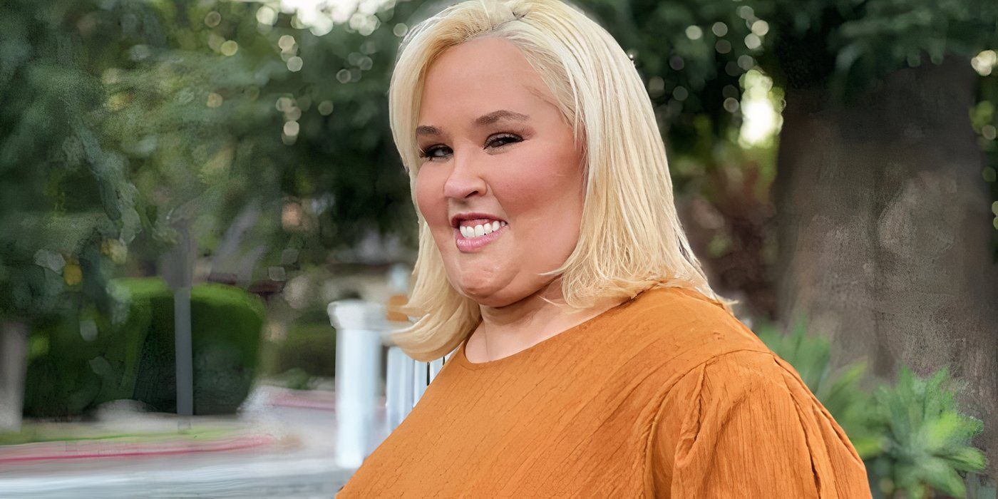 Mama June Shannon In Mama June- Family Crisis in yellow dress and bob for photo shoot