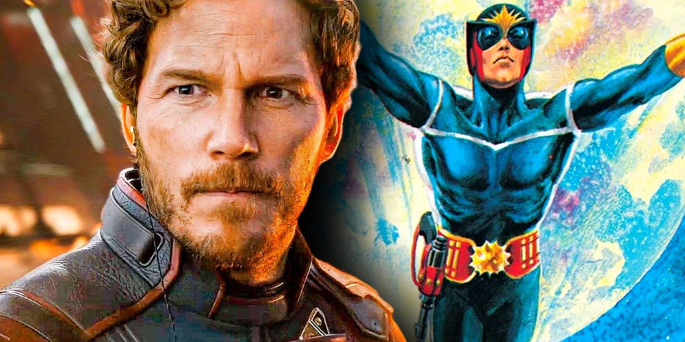 mcu star-lord and his original comic design