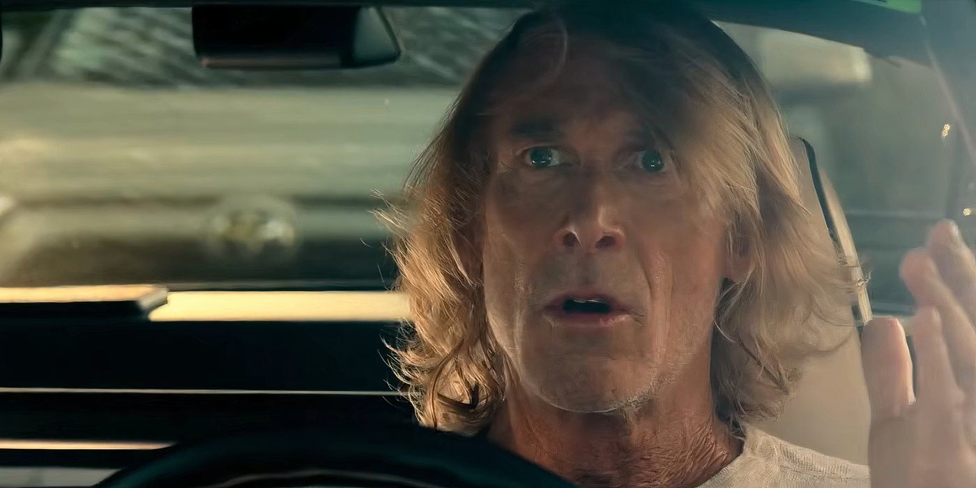 Michael Bay's cameo in a Porsche in Bad Boys: Ride or Die.