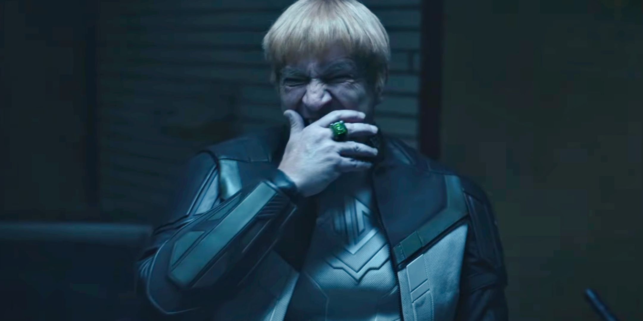 Nathion Fillion as Guy Gardner Green Lantern in Peacemaker Season 2