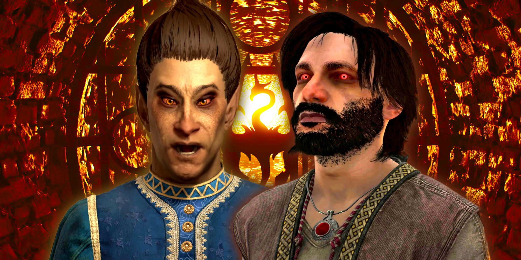 A vampiric player alongside Seridur in Oblivion Remastered
