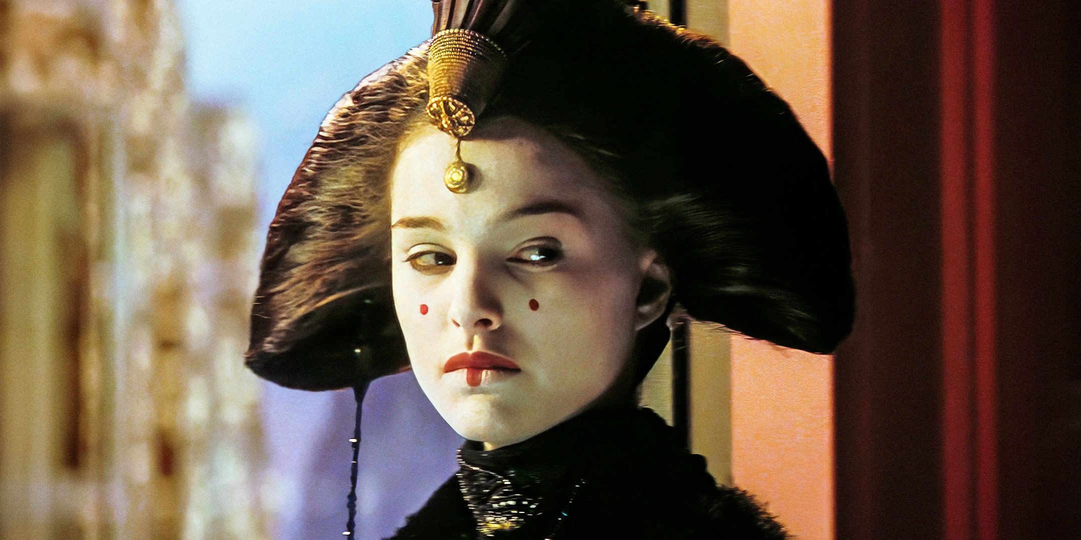 Padme as Queen Amidala on Naboo in The Phantom Menace