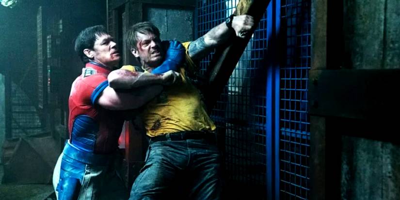 Peacemaker fights Rick Flag Jr. in The Suicide Squad