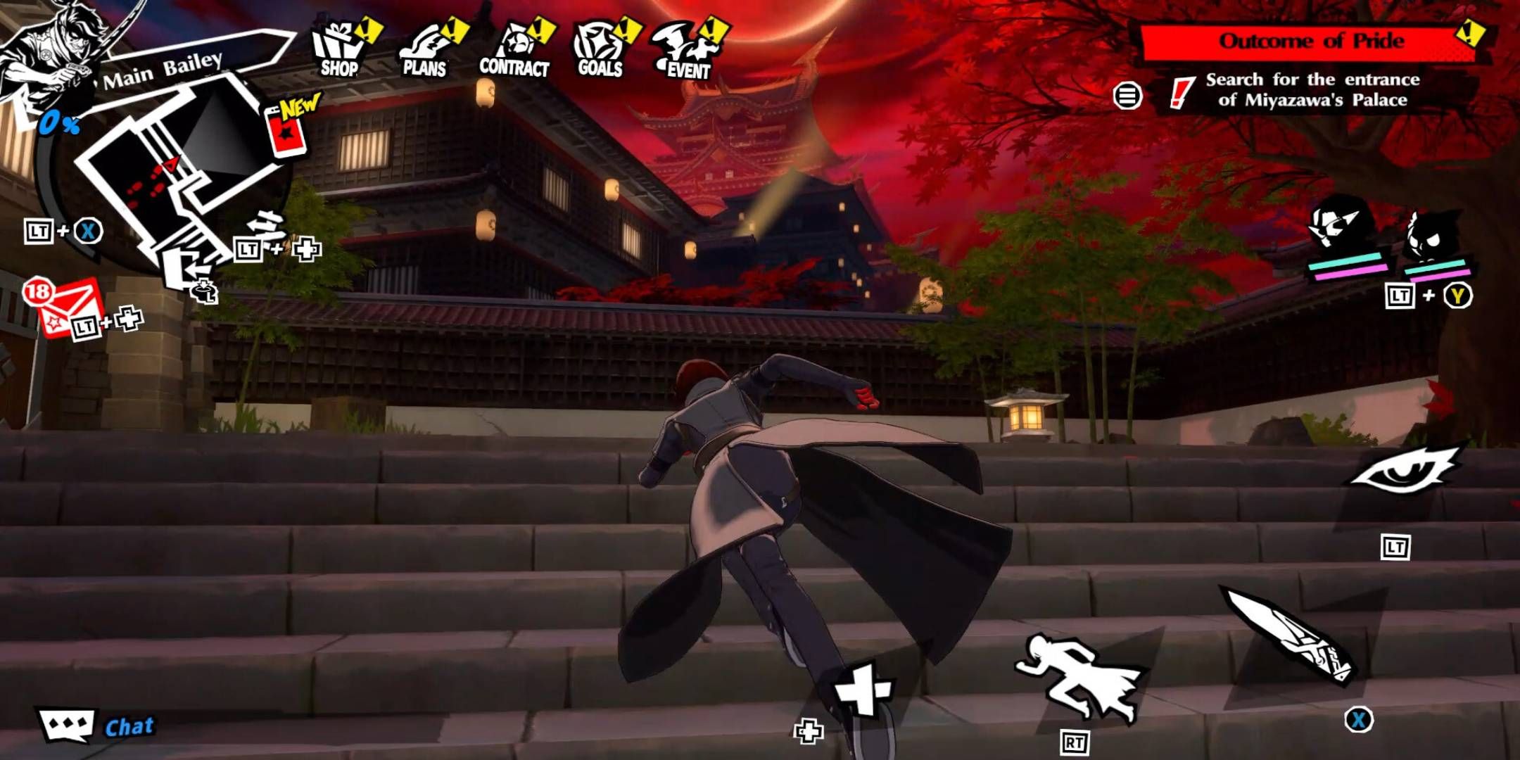 Gameplay di Persona 5 The Phantom X