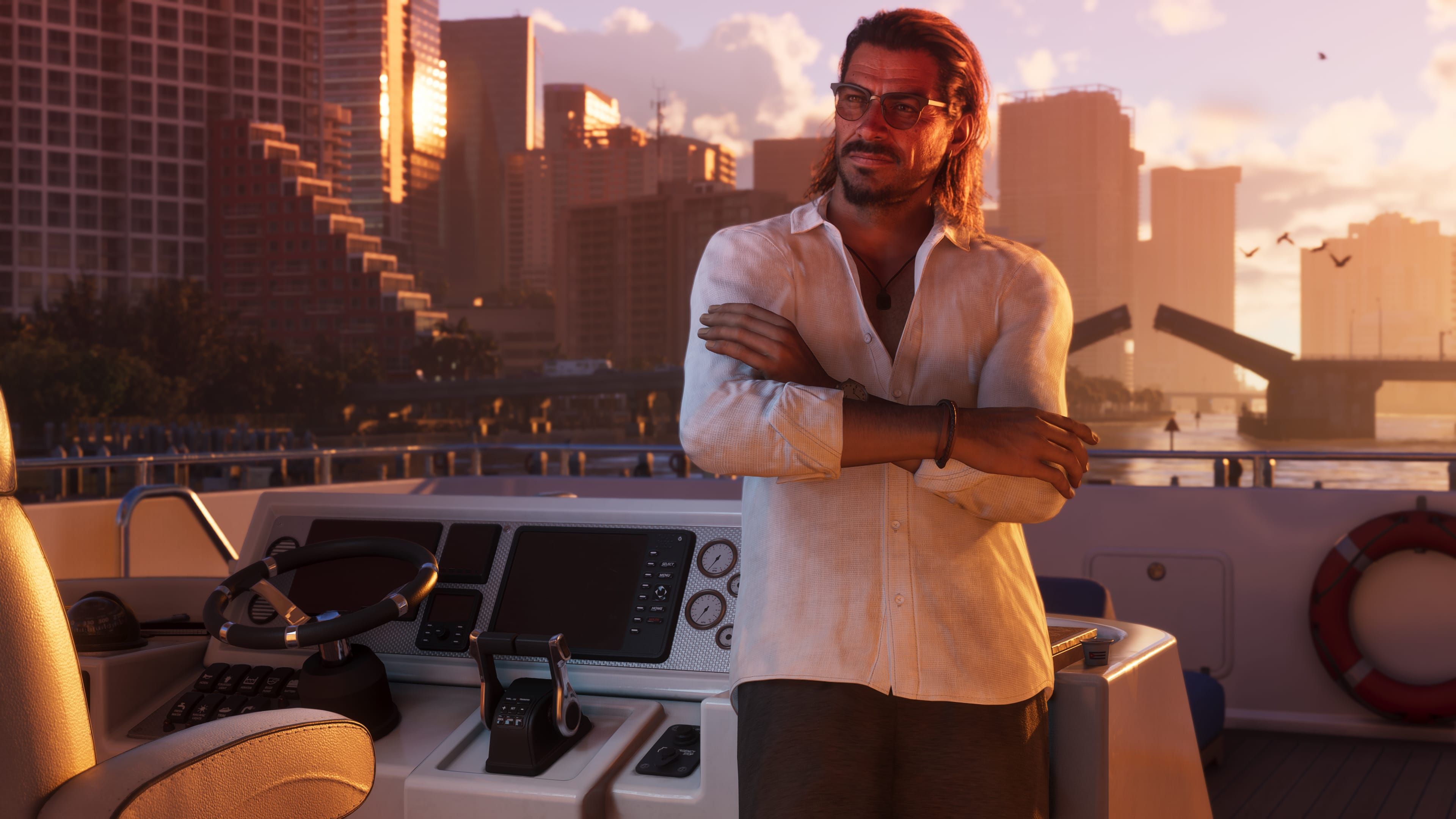 Raul Bautista on a boat in GTA 6