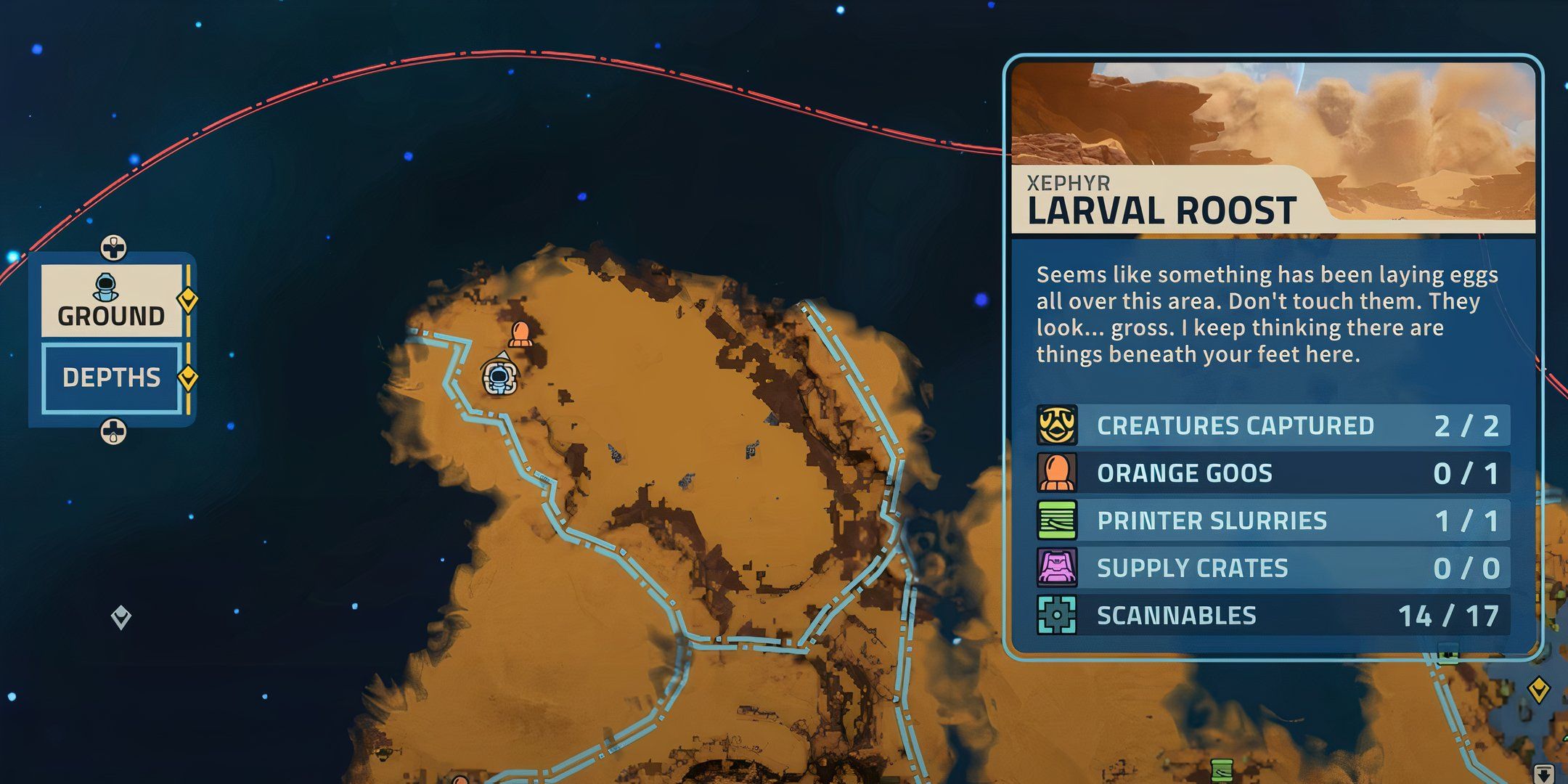 Revenge of the savage planet xephyr goo ball 10 map location