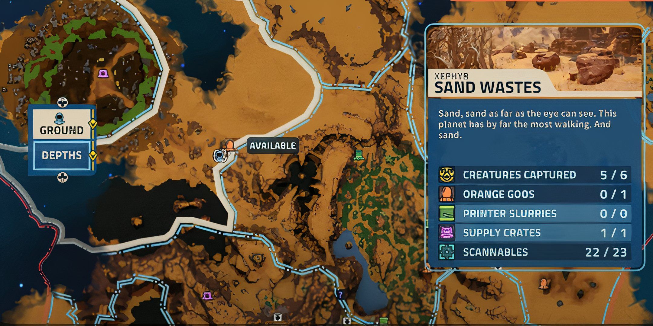 Revenge of the savage planet xephyr goo ball 11 map location