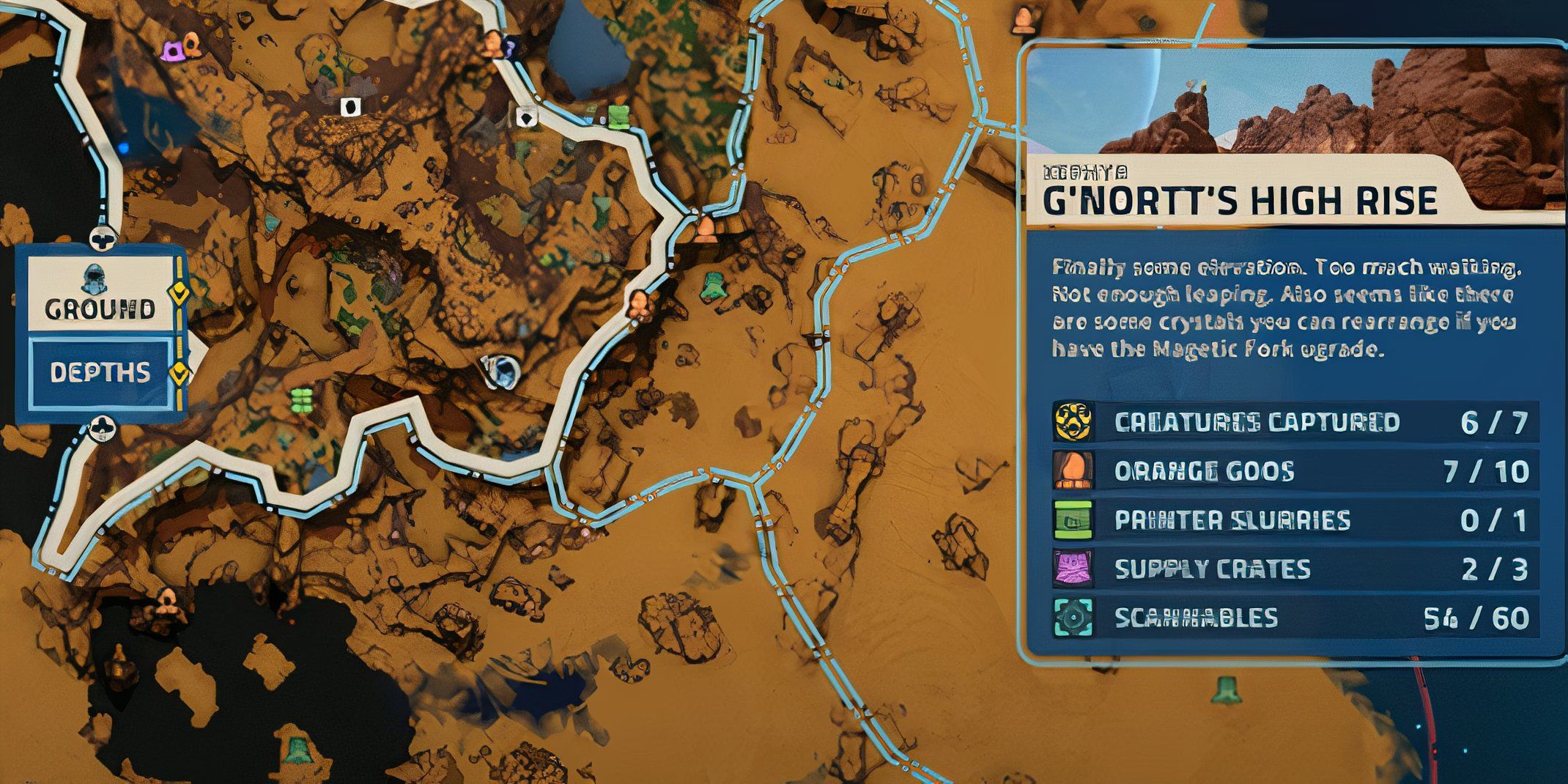 Revenge of the savage planet xephyr goo ball 17 map location