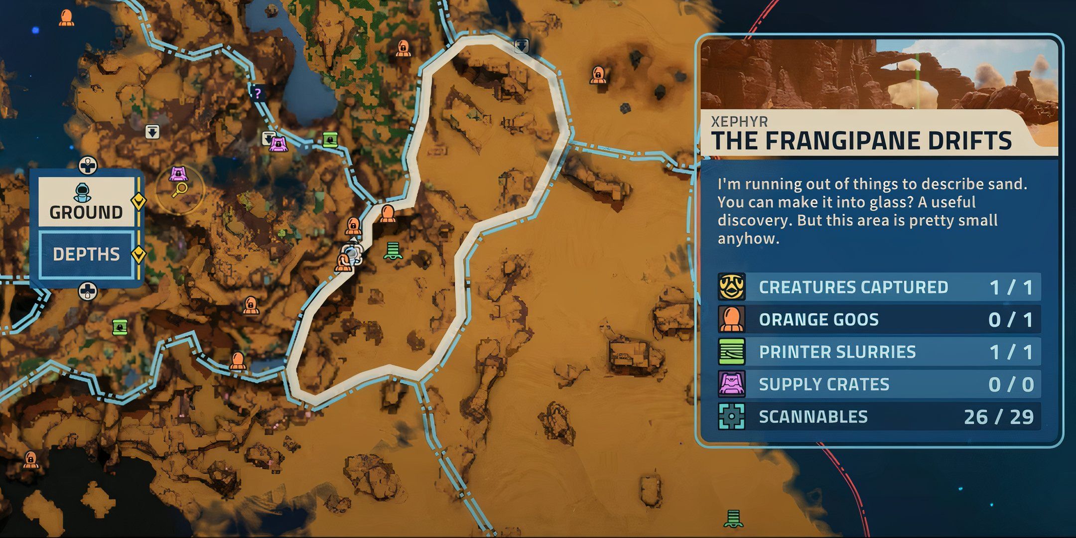 Revenge of the savage planet xephyr goo ball 18 map location