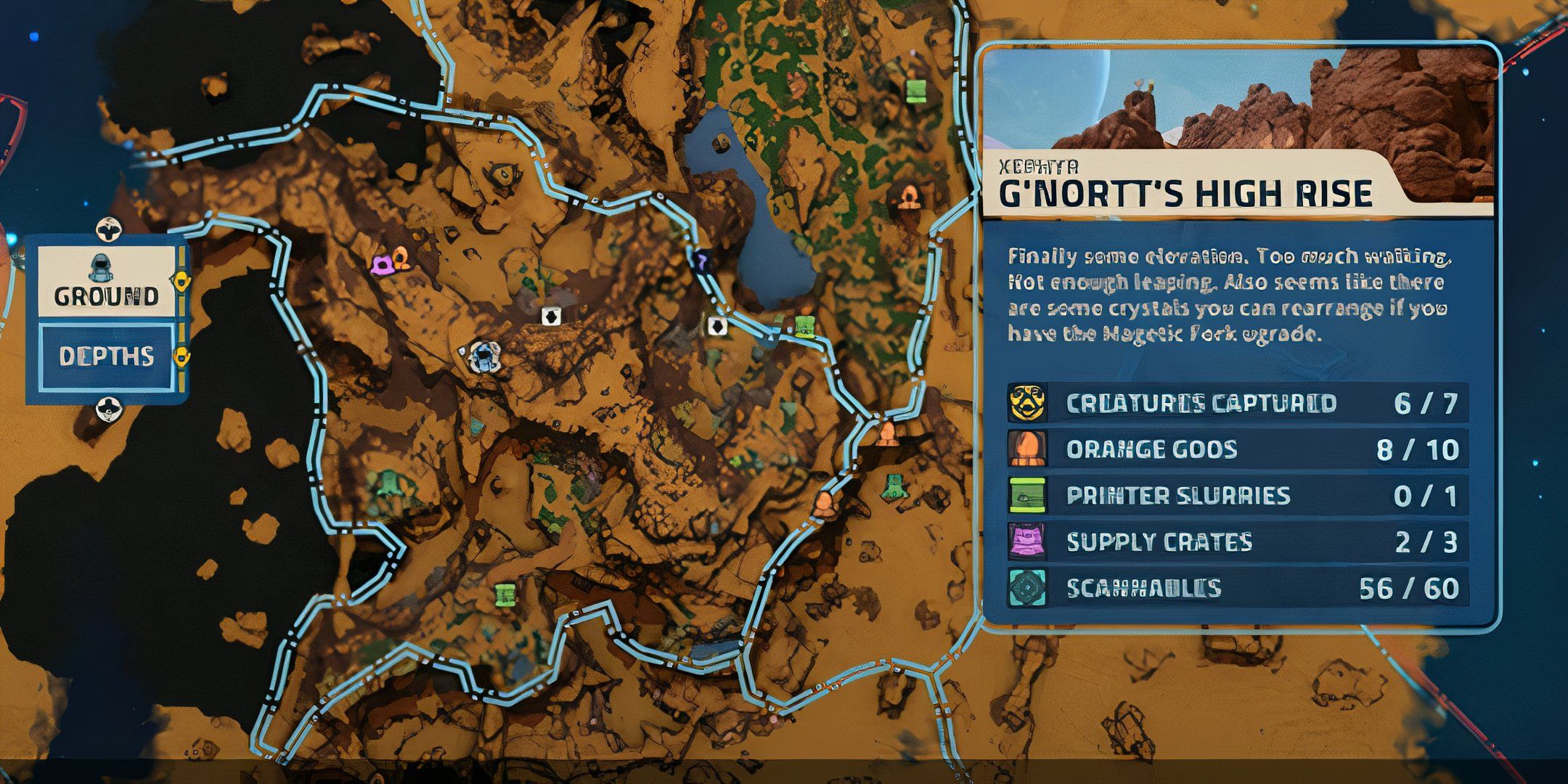 Revenge of the savage planet xephyr goo ball 23 map location