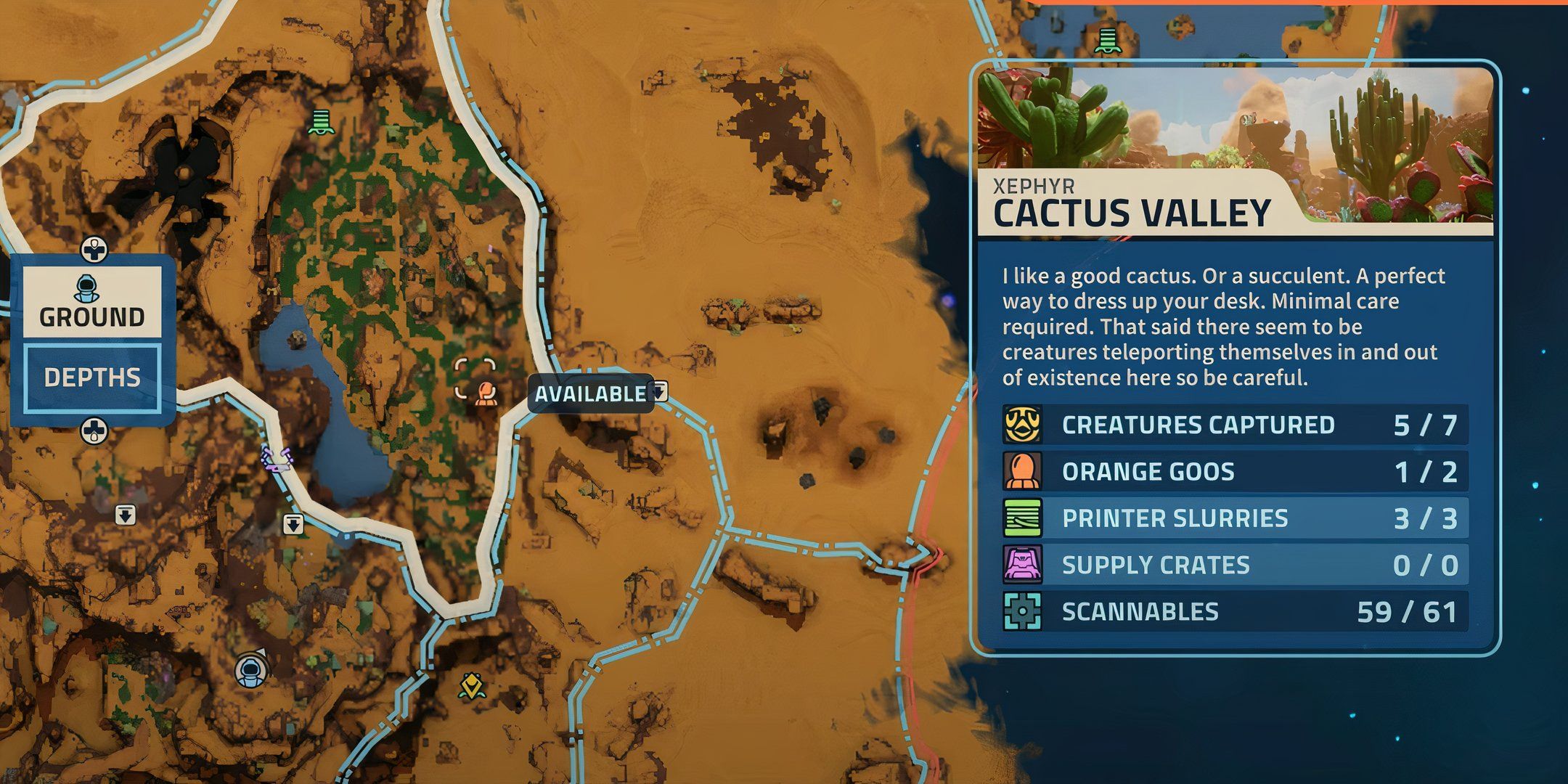 Revenge of the savage planet xephyr goo ball 7 map location