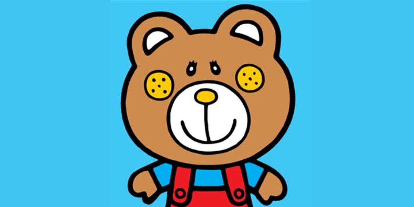 Sanrio - Coro Chan with a blue background