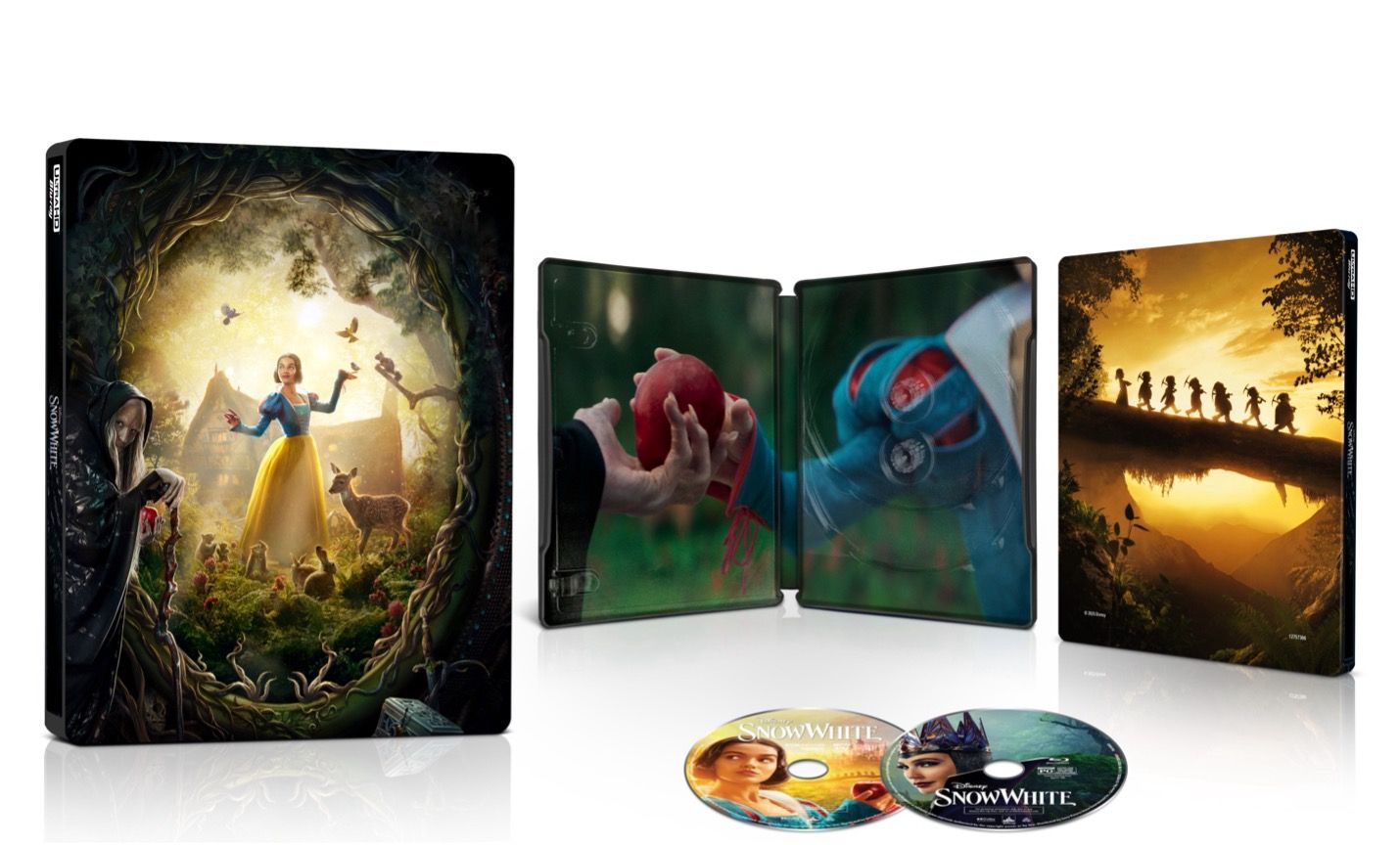 Promotional image for Snow White's limited edition SteelBook 4K UHD release
