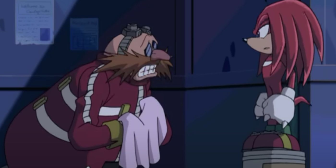 Sonic X, Dr. Eggman and Knuckles