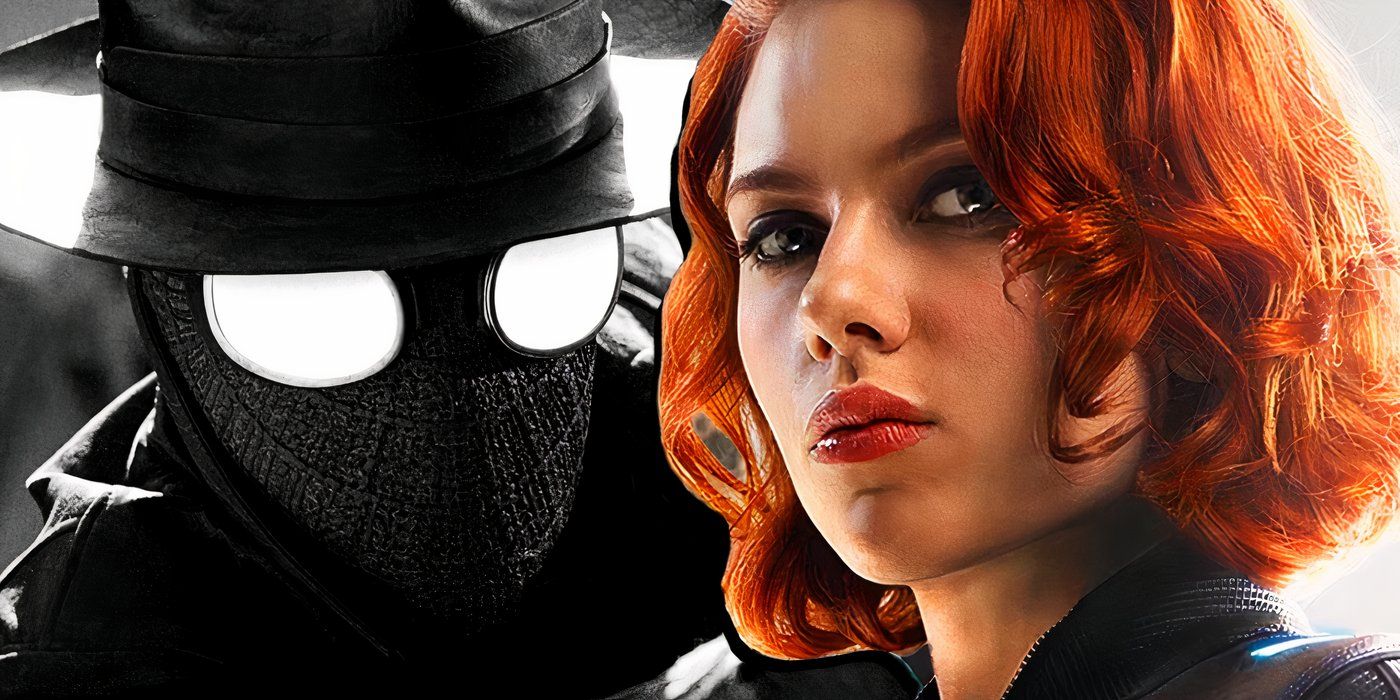 spider-noir-and-mcu-black-widow Esta animação inacreditável do Homem-Aranha vs Sandman irá até além do verso da aranha
