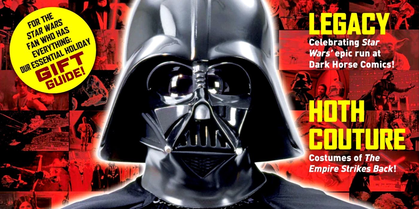 Darth Vader on the cover of Star Wars Insider 154.