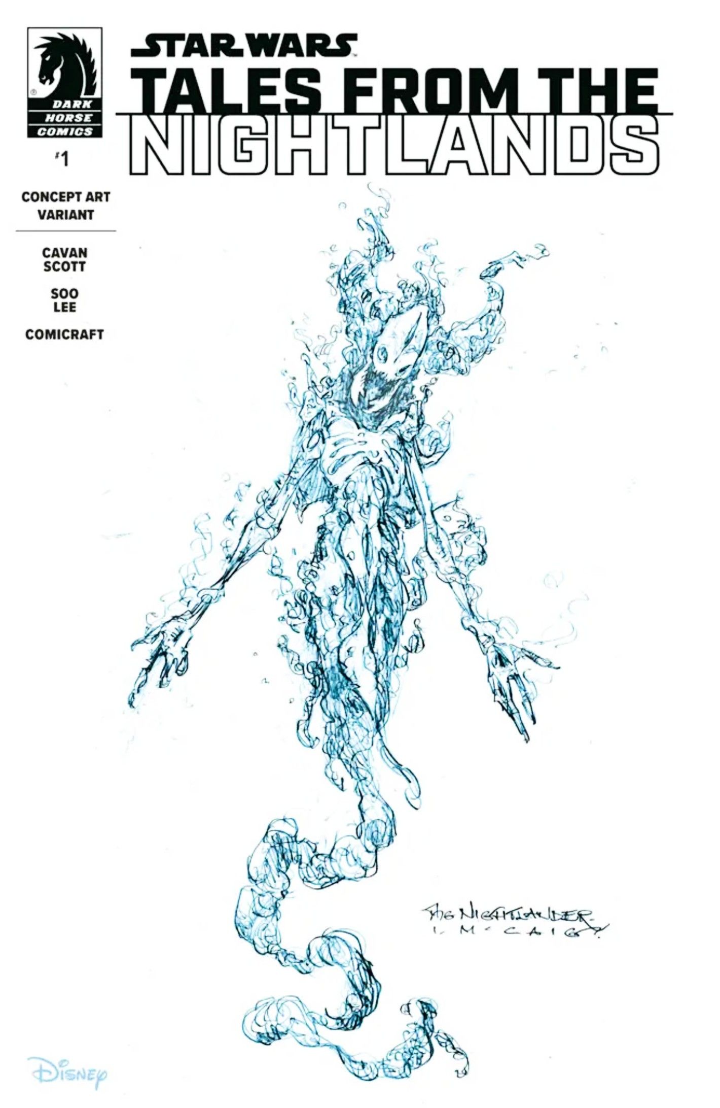 star-wars-tales-from-the-nightland-1-variant-cover-concept-art-of-the-nightlander Star Wars está prestes a apresentar seu próprio boogeyman aterrorizante, então por favor