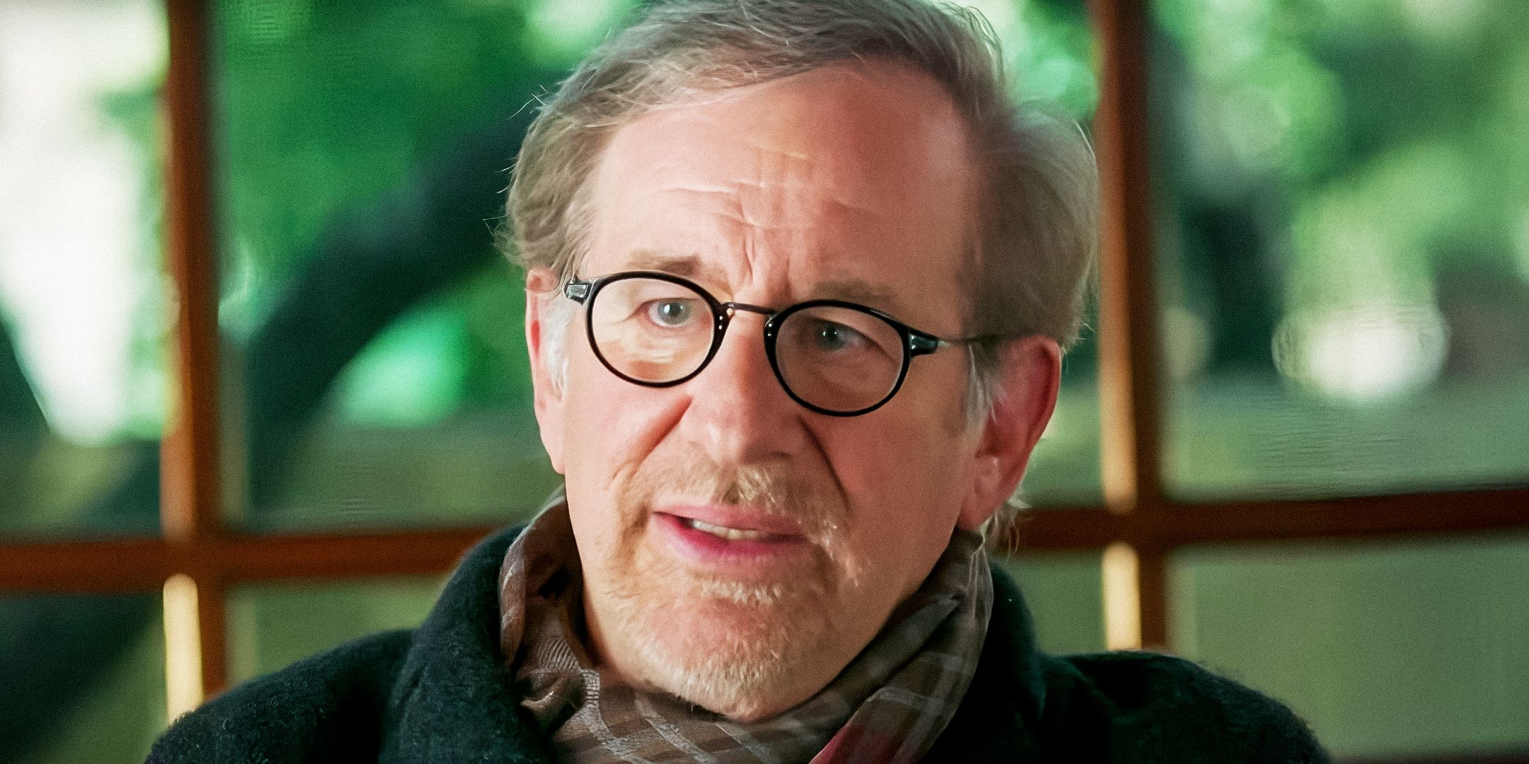 Steven Spielberg during an interview for an HBO documentary