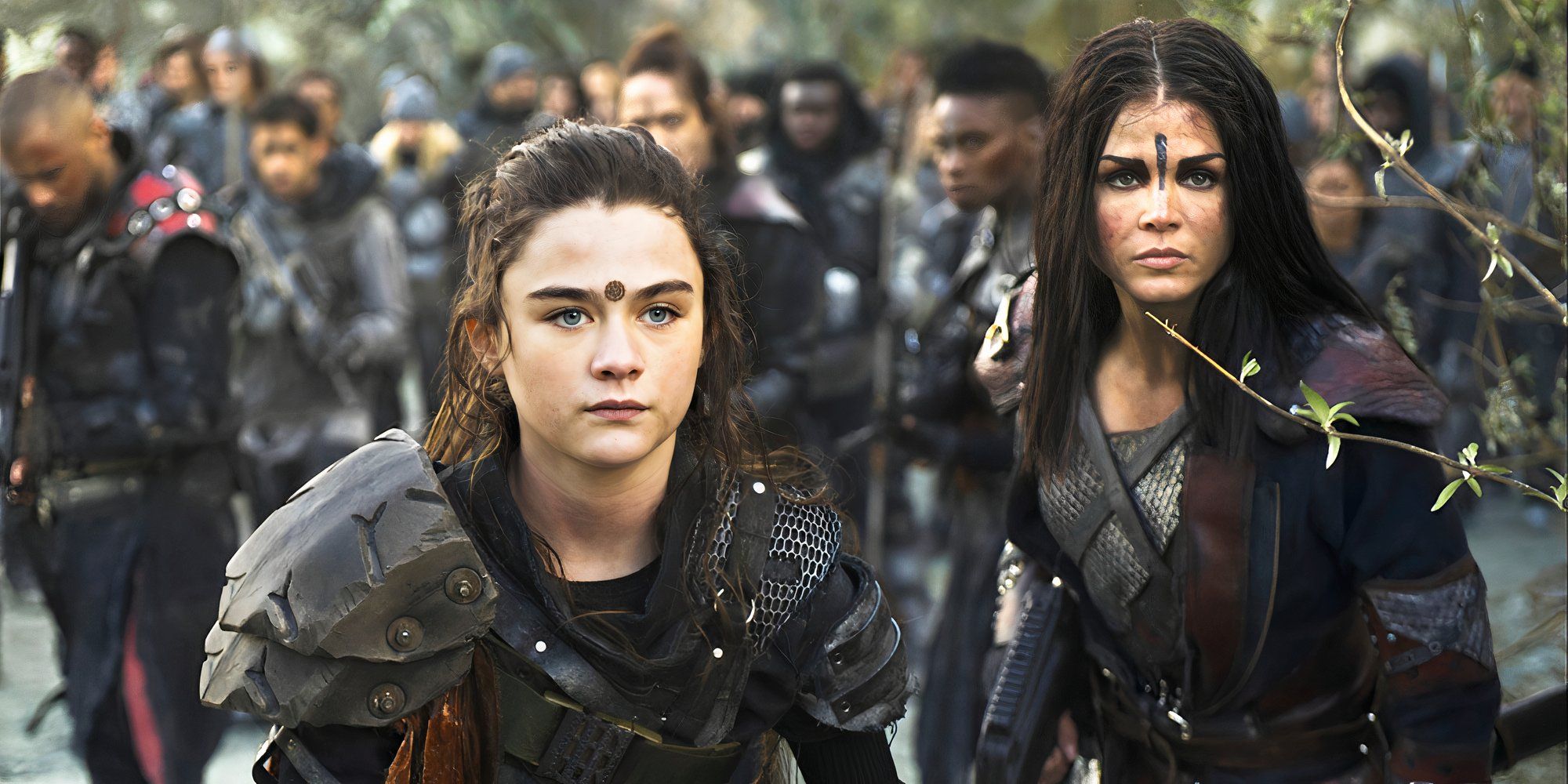 A still of Marie Avgeropoulos as Octavia in The 100