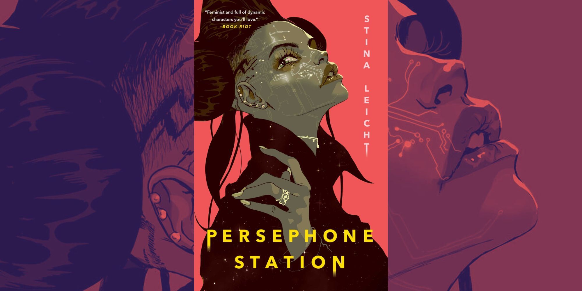 Stina Leicht Persephone Station cover