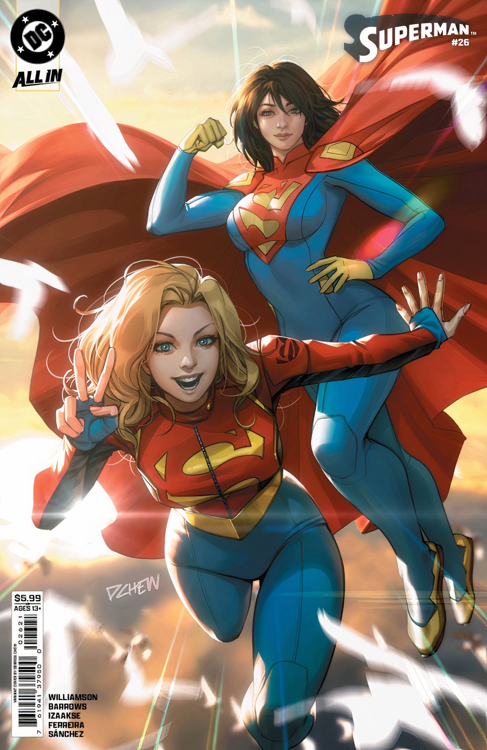 superman-26-variant-cover-supergirl-superwoman 1 dos maiores aliados do Super -Homem acabou de perder seu status de herói: "Seus poderes se foram"