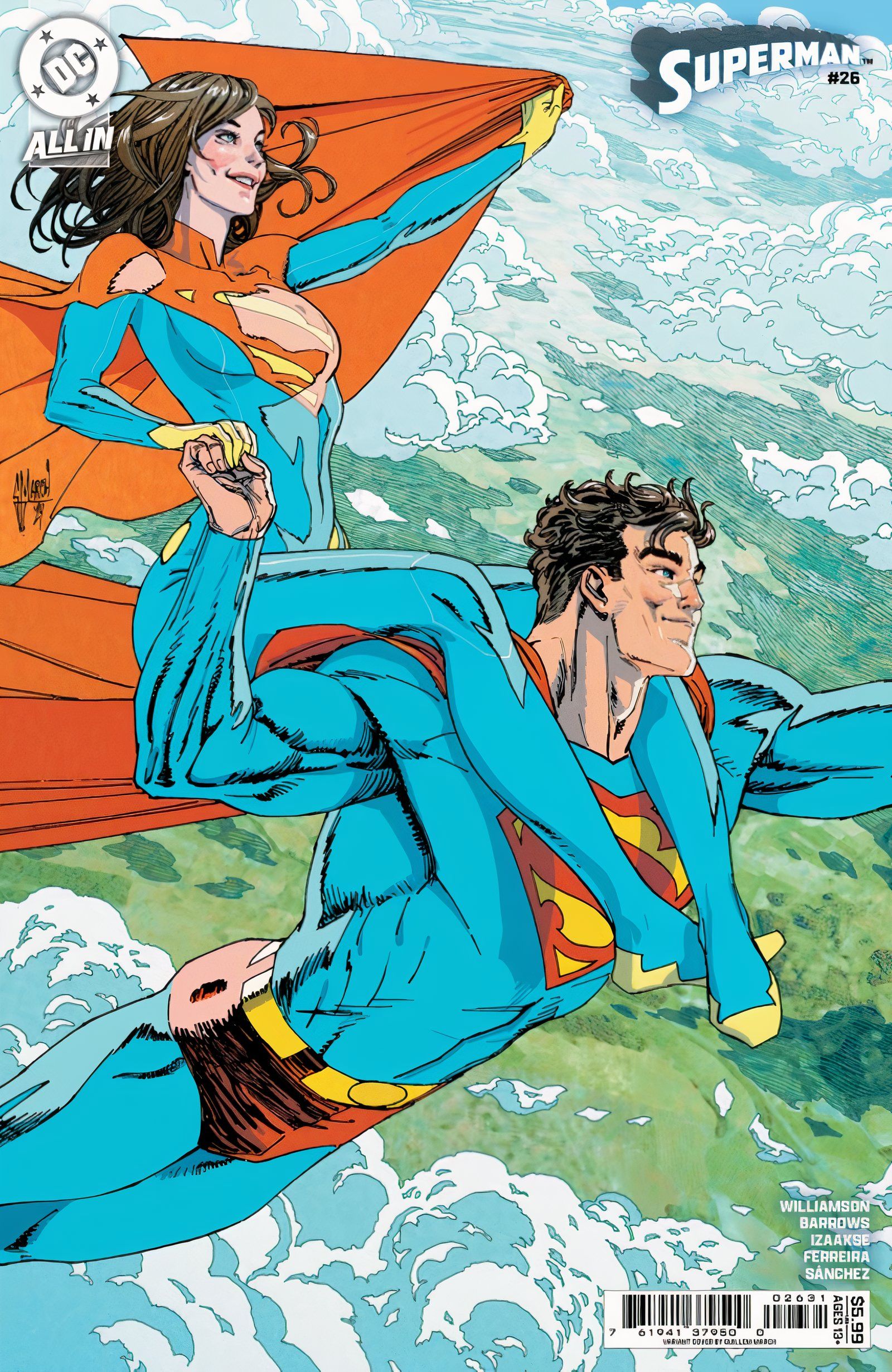 superman-26-variant-cover-superwoman 1 dos maiores aliados do Super -Homem acabou de perder seu status de herói: "Seus poderes se foram"