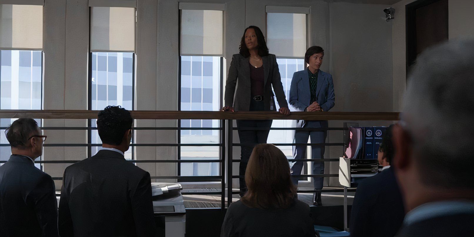 Tara and Rebecca at work Criminal Minds