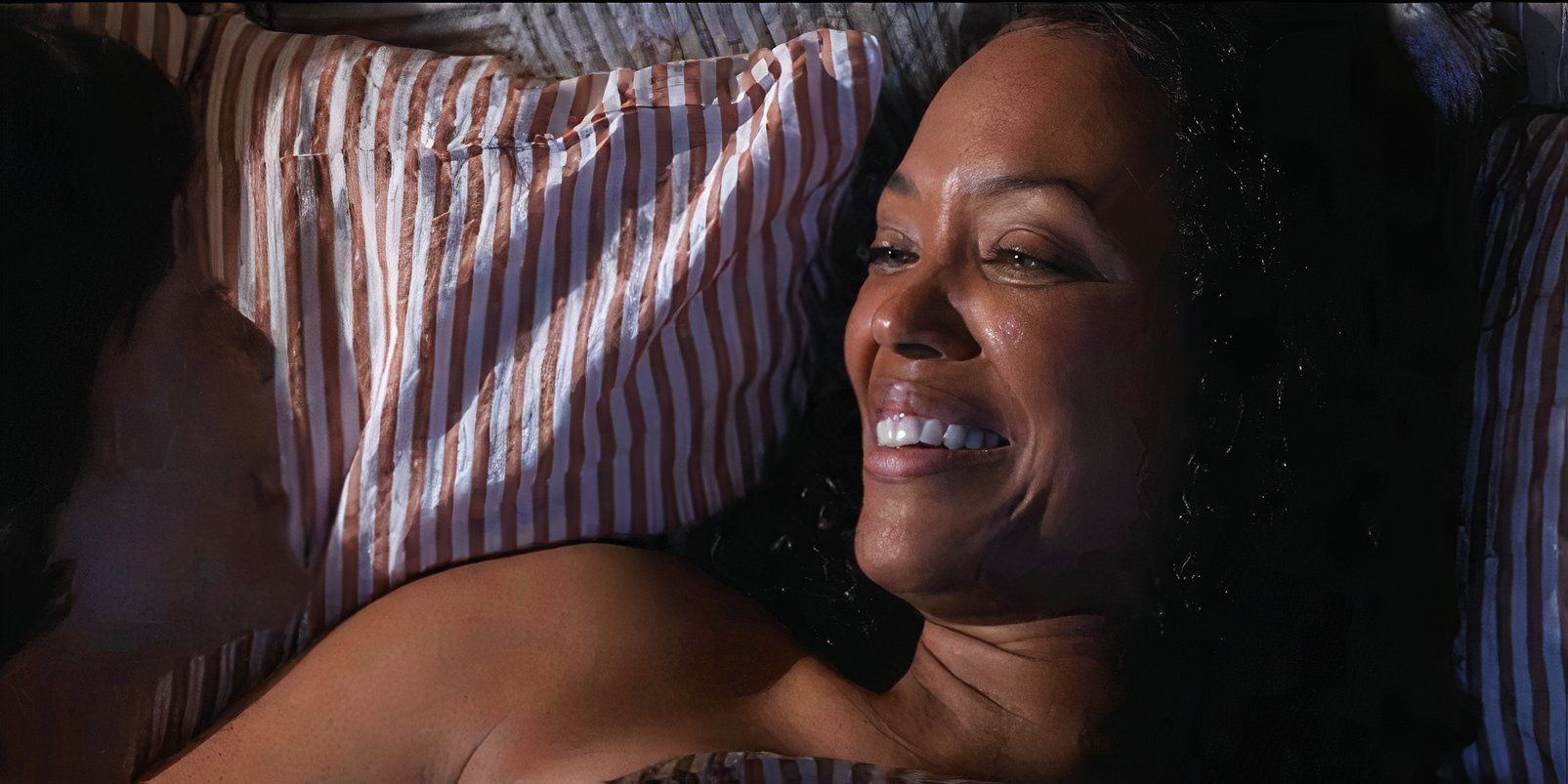Tara Lewis in bed Criminal Minds(1)