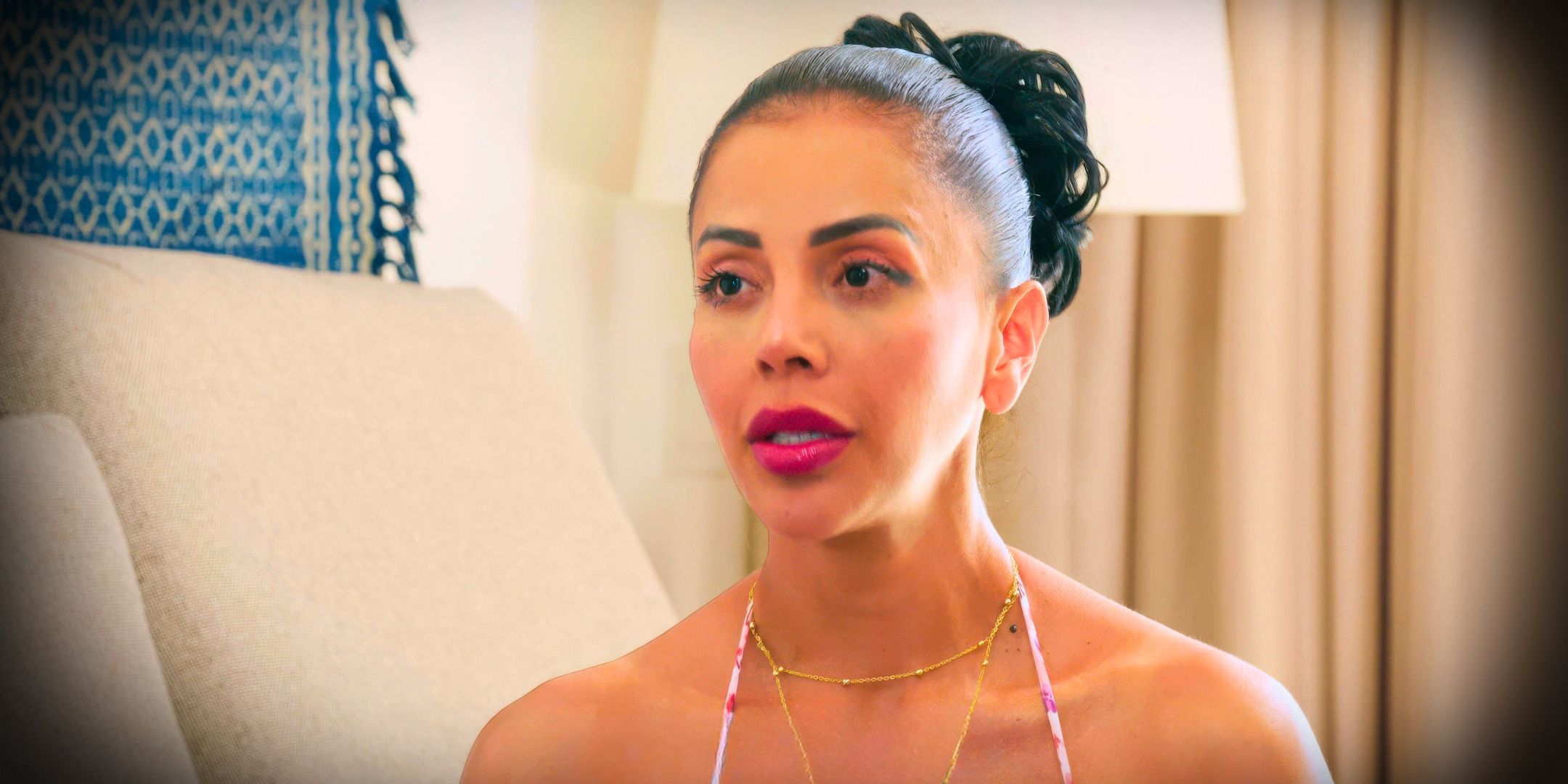 90 Day Fiancé’s Jasmine Pineda with a neutral expression