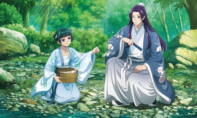 Maomao splash water on Jinshi in new art
