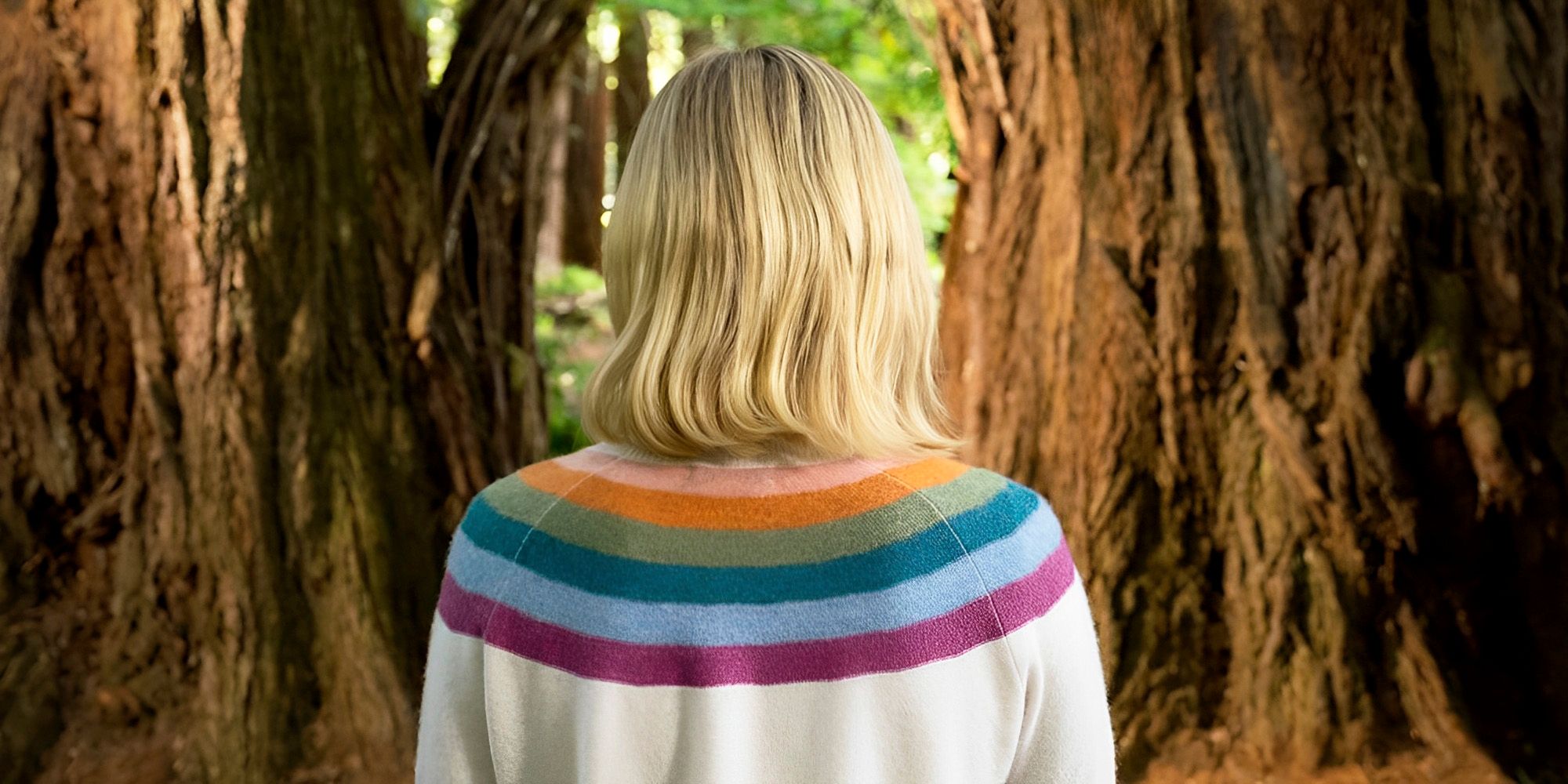 El final de Good Place Eleanor a punto de cruzar la puerta