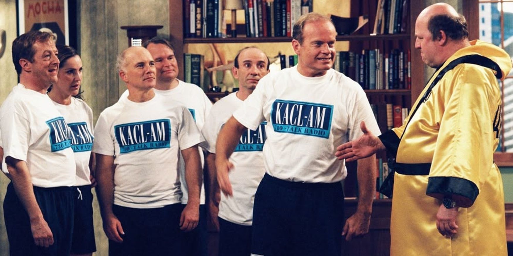 A equipe KACL em Frasier