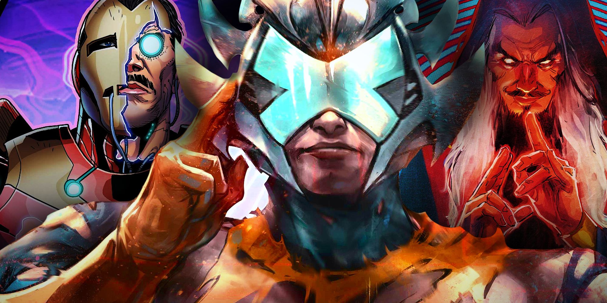 the-killuminati-versions-of-iron-man-professor-x-and-doctor-strange O novo nome e armadura do Homem de Ferro mostra como ele seria como um vilão da Marvel