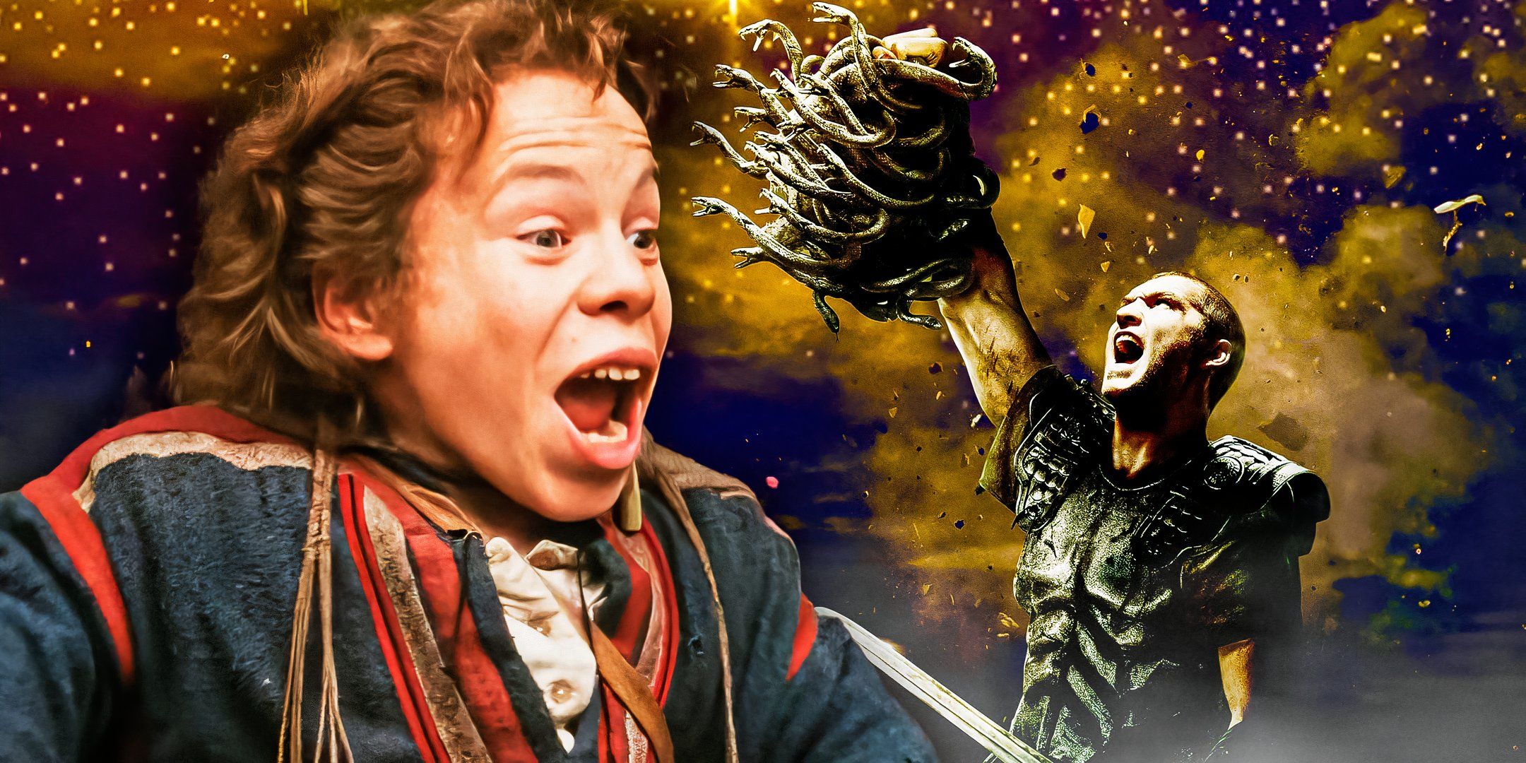 Collage of Willow and Clash of the Titans