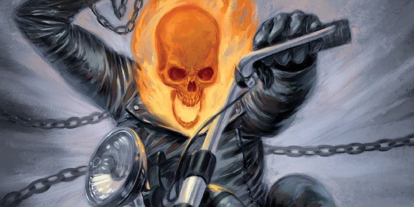 thunderbolts cover showing ghost rider