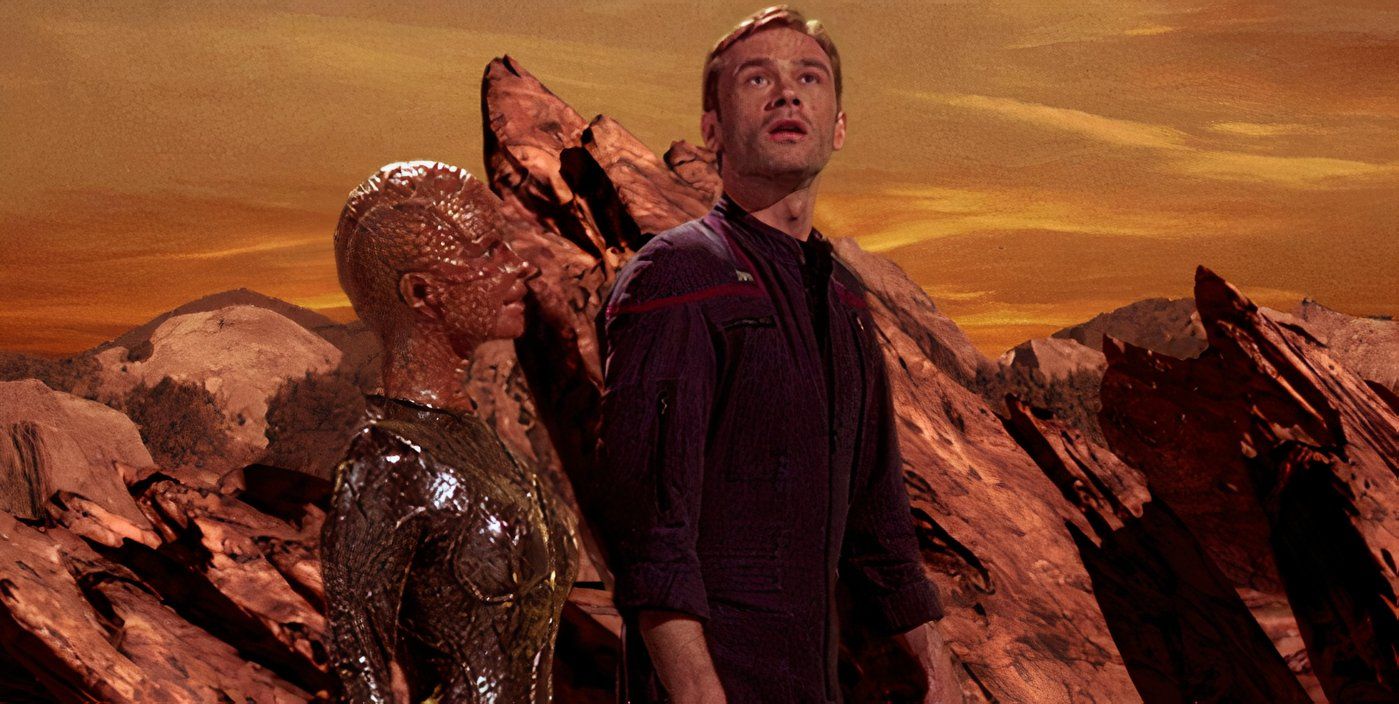 Trip Tucker on a Holodecks in Unexpected