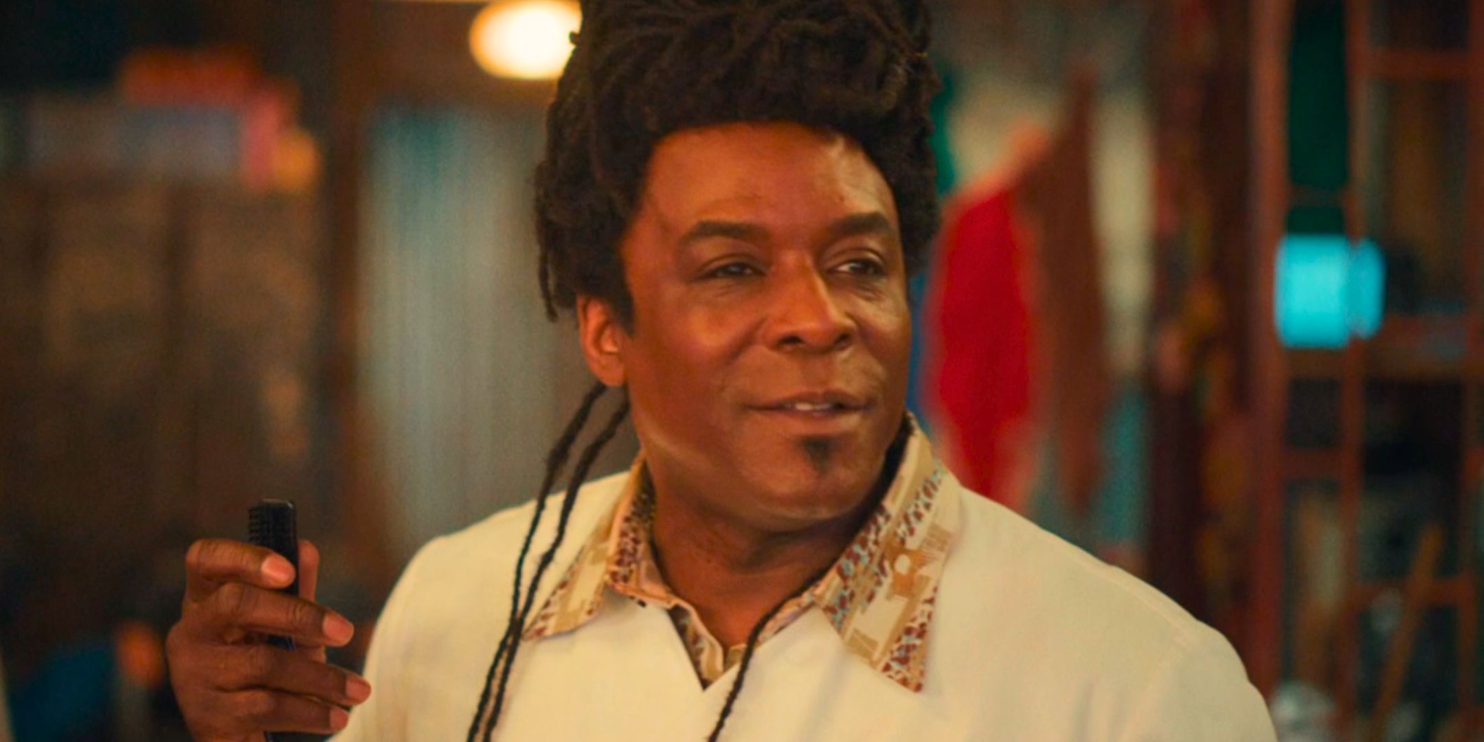 Ariyon Bakare as the Barber in Doctor Who