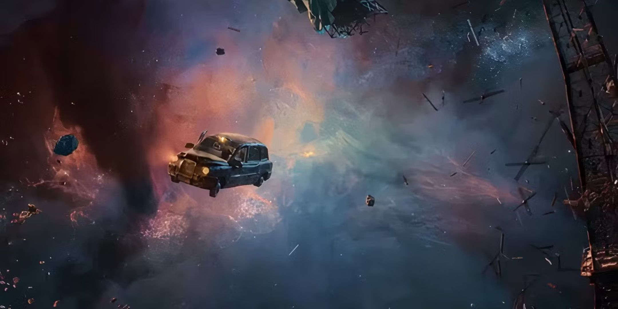 The Earth in ruins in Doctor Who