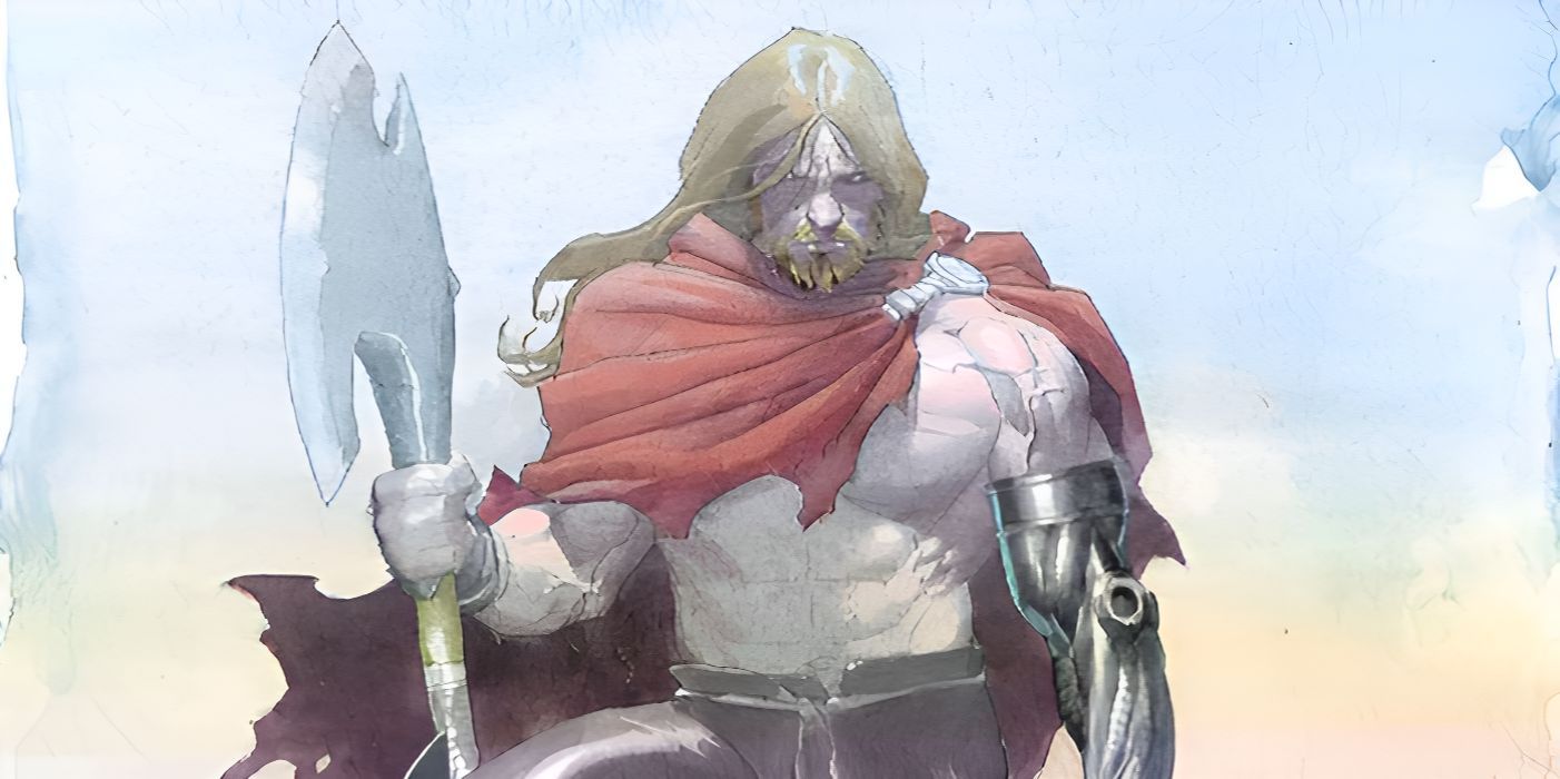 Il look arrabbiato di Unworthy Thor